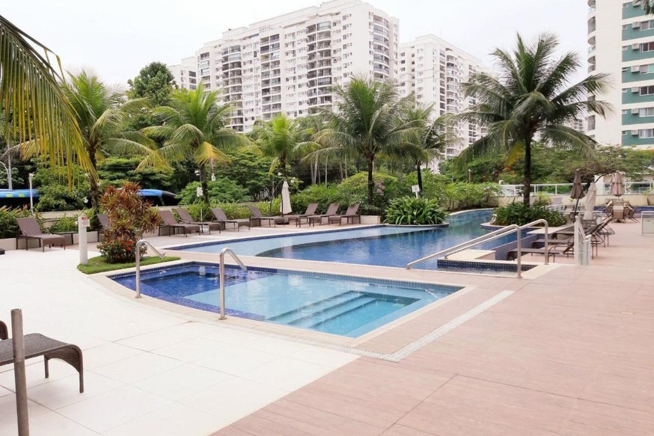 Flat E Perfeito Inteiro Na Barra Da Tijuca Com Cozinha, Lavanderia, Garagem E Wi Fi Appartement Rio de Janeiro