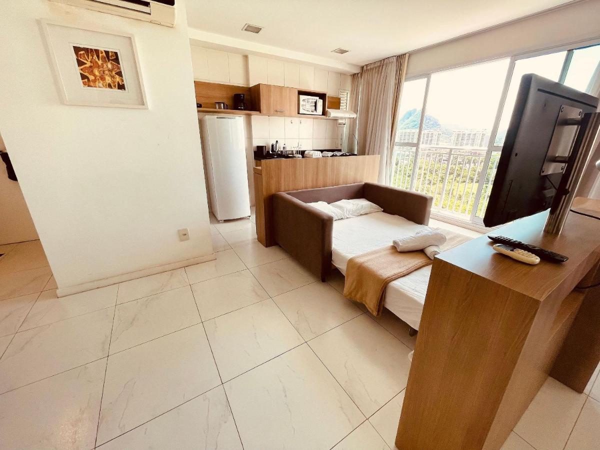 Appartement Flat E Perfeito Inteiro Na Barra Da Tijuca Com Cozinha, Lavanderia, Garagem E Wi Fi Rio de Janeiro