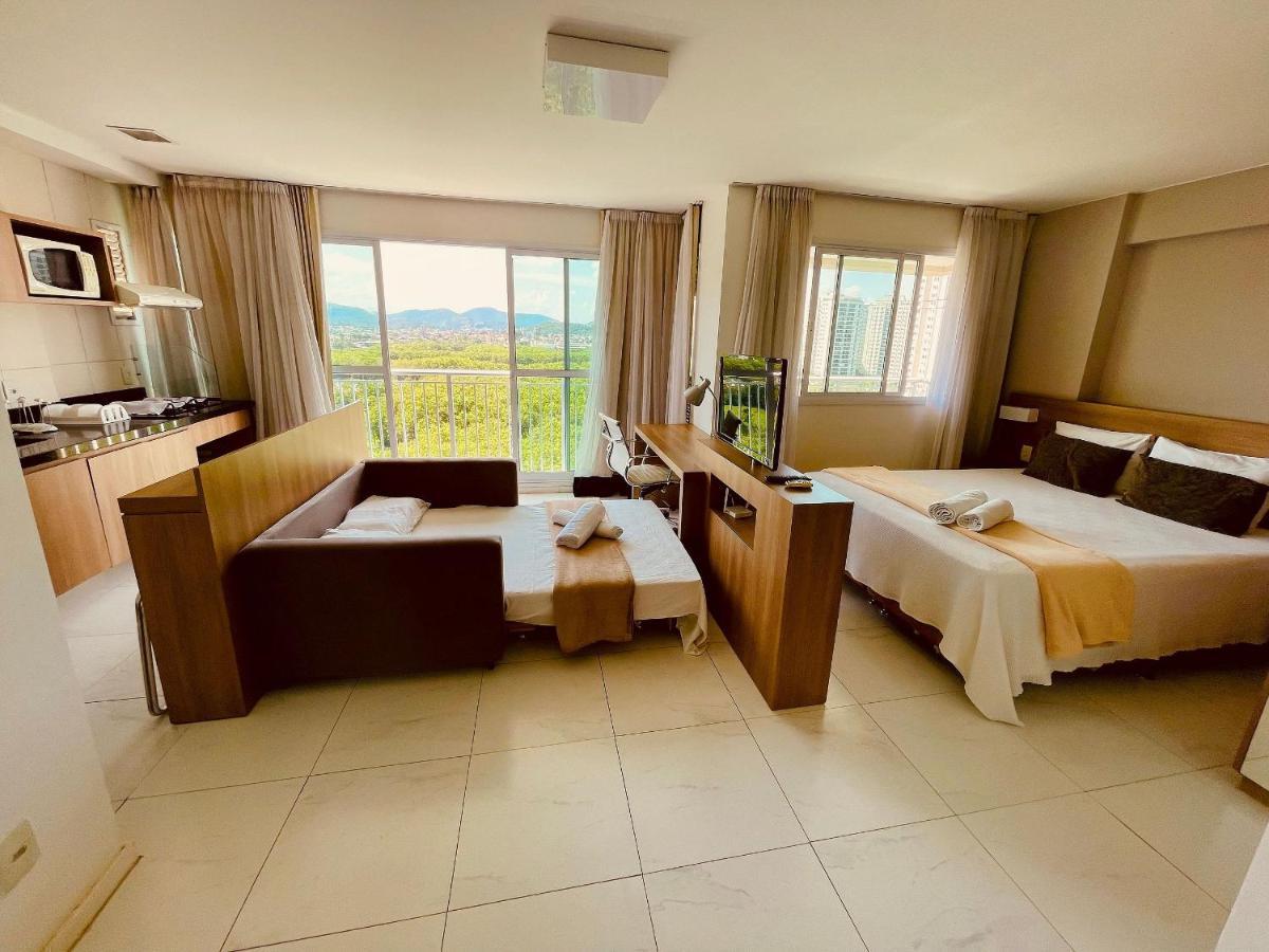 Appartement Flat E Perfeito Inteiro Na Barra Da Tijuca Com Cozinha, Lavanderia, Garagem E Wi Fi Rio de Janeiro